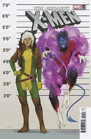 Uncanny X-Men #11 A1 Cover Set Of 5 1:50 (03/05/2025) Marvel