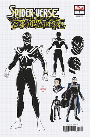 Spider-Verse Vs Venomverse #5 C 1:10 Luciano Vecchio Design Variant (09/10/2025) Marvel
