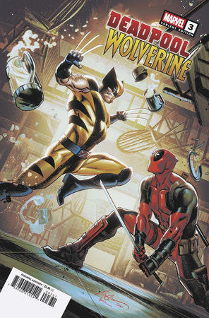 Deadpool Wolverine #3 D 1:25 Rafael Albuquerque Variant (03/19/2025) Marvel