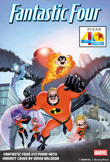 Fantastic Four #13 C David Baldeon Pixar 40th Variant (07/01/2026) Marvel