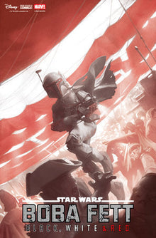 Star Wars Boba Fett Black White & Red #2 B Miguel Mercado Variant (10/29/2025) Marvel