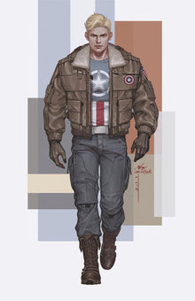 Captain America #5 H 1:50 In-Hyuk Lee Street-Verse Virgin Variant (11/19/2025) Marvel