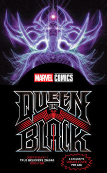 Queen In Black #1 P True Believers Blind Bag Display Box (07/29/2026) Marvel