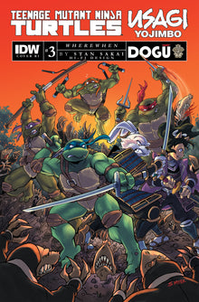 Teenage Mutant Ninja Turtles TMNT Usagi Yojimbo Wherewhen #3 C 1:10 Myer (05/24/2023) Idw