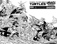Teenage Mutant Ninja Turtles TMNT Usagi Yojimbo Wherewhen #3 D 1:25 B&W Sakai (05/24/2023) Idw