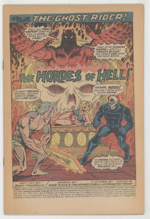 Marvel Spotlight 8 Marvel 1973 FR 4th Ghost Rider Mike Ploog