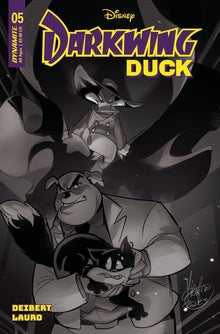 Darkwing Duck #5 H 1:15 Mirka Andolfo B&W Variant (05/24/2023) Dynamite