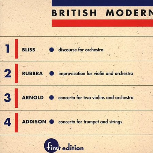 Bliss / Rubbra / Arnold / Addison / Mester - British Modern 1 Music CD