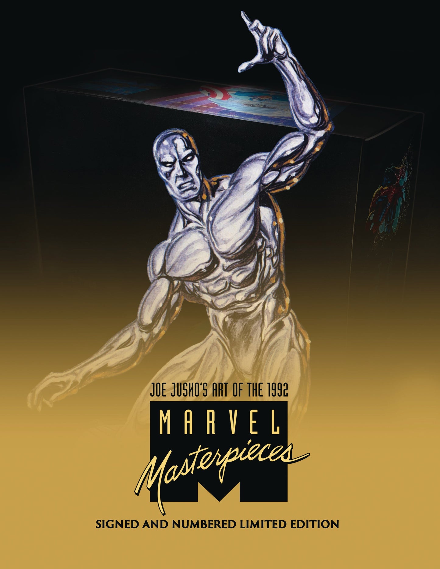 JOE JUSKO'S ART OF THE 1992 MARVEL MASTERPIECES FPG 2024 NM Signed