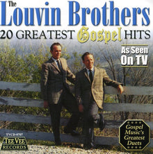 the album cover for Louvin Brothers - 20 Greatest Gospel Hits