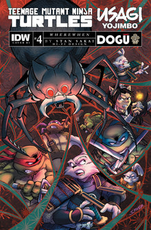 Teenage Mutant Ninja Turtles TMNT Usagi Yojimbo Wherewhen #4 C 1:10 Sarah Myer Variant (06/21/2023) Idw