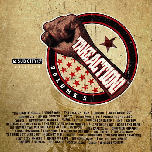 the album cover for Take Action - Take Action 5 / Various