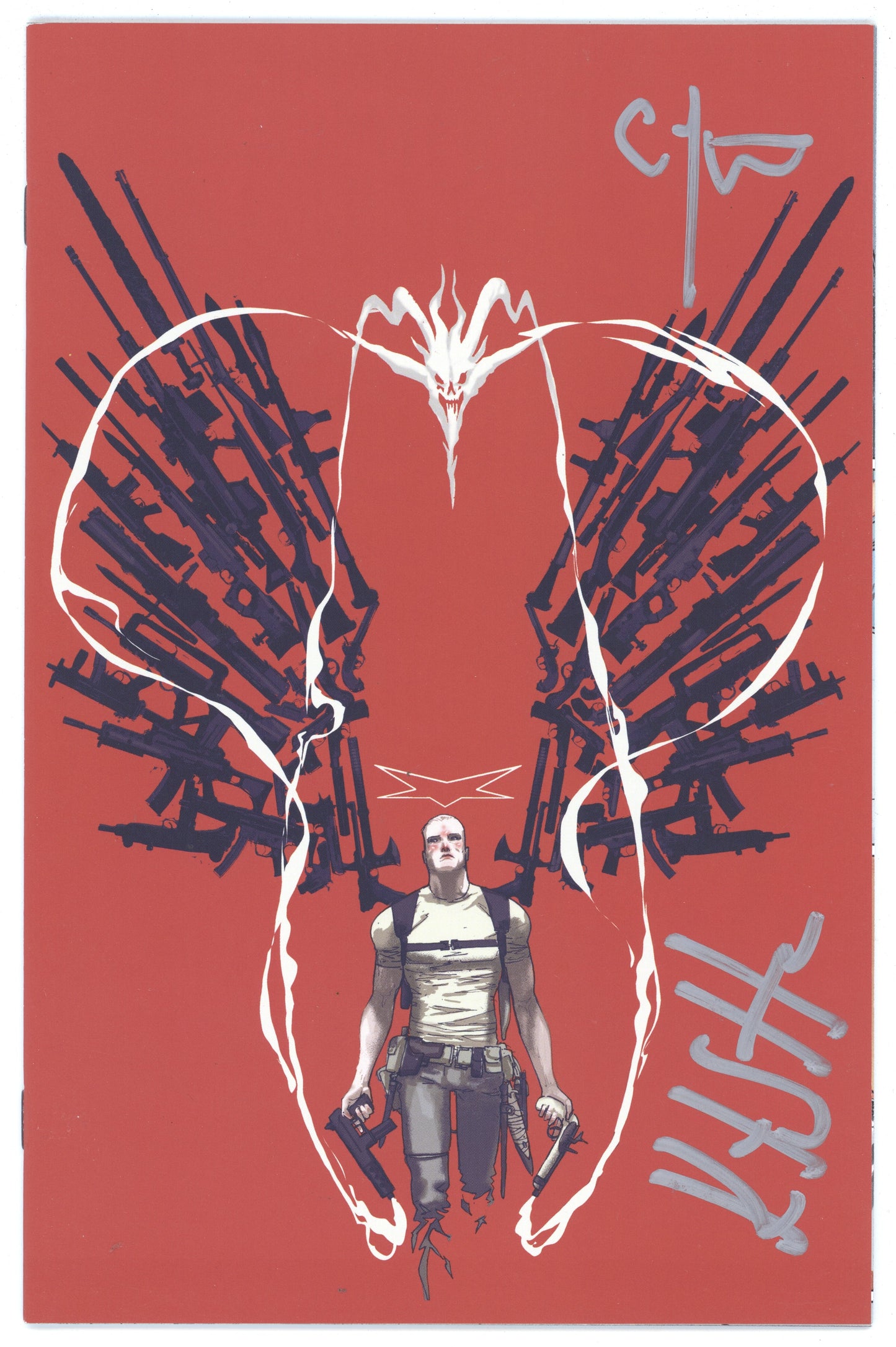 Lucas Stand 1 Boom 2016 NM 1:45 Riley Rossmo Variant Signed 2x Caitlin Kittredge Kurt Sutter