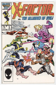 X-Factor 5 Marvel 1986 NM- 9.2 Ron Frenz Bob Layton 1st Apocalypse Cameo X-Men