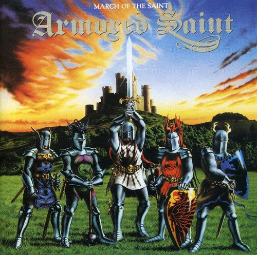 the album cover for Armored Saint - March of the Saint