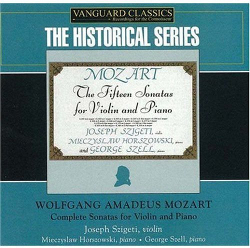 JOSEPH SZIGETI - Complete Sonatas for Violin & Piano [4 CD]