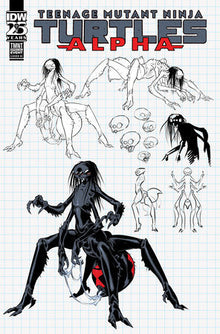Teenage Mutant Ninja Turtles TMNT Alpha #1 F 1:50 Sophie Campbell Variant (06/05/2024) Idw