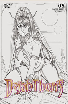 Dejah Thoris (2023) #5 G 1:10 Joshua Swaby Sway Line Art Variant (07/19/2023) Dynamite