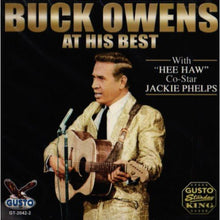 the album cover for Buck Owens - At His Best