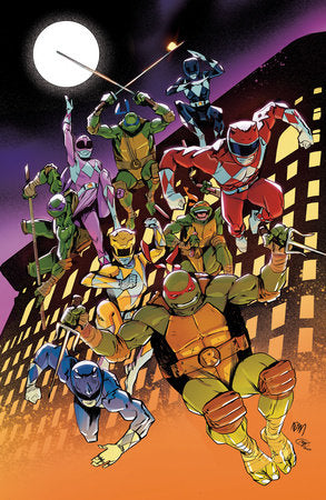Mighty Morphin Power Rangers Teenage Mutant Ninja Turtles Iii #3 F 1:25 Virgin Adam Gorham (11/19/2025) Boom