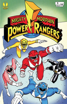 MIghty Morphin Power Rangers MMPR 30Th Annv Special #1 C Facsimile Variant (08/30/2023) Boom