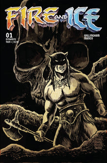 Fire And Ice #1 J 1:15 Francavilla Line Art Variant (08/02/2023) Dynamite
