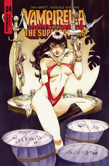 Vampirella Vs Superpowers #4 B Chuma Hill Variant (08/23/2023) Dynamite