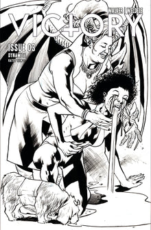 Victory #3 G 1:10 Bryan Hitch B&W Variant (08/23/2023) Dynamite