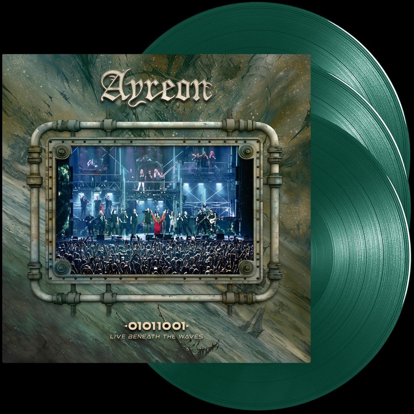 01011001 - Live Beneath The Waves (Green LP Vinyl)