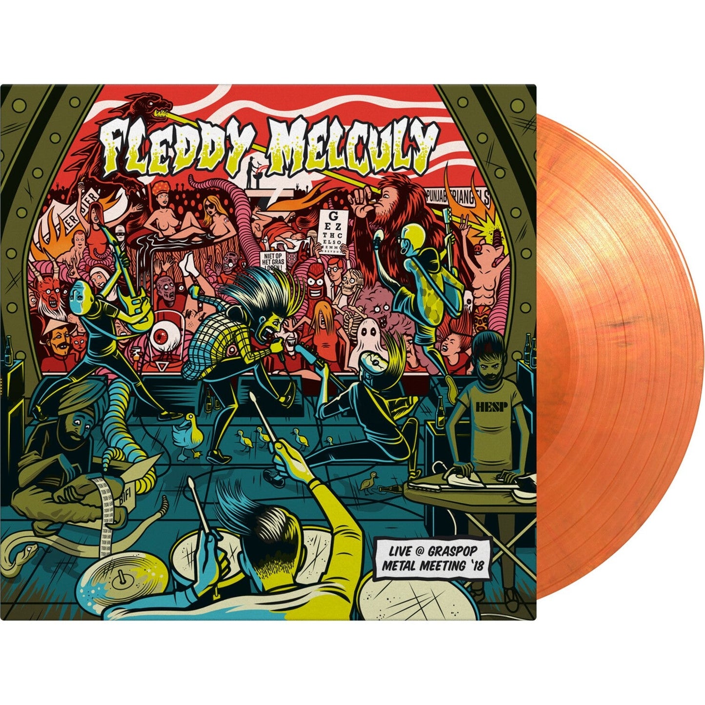 Live @ Graspop Metal Meeting '18 (Limited/Voodoo Orange LP Vinyl/180G/Insert/Numbered)