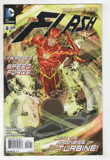 Flash 8 B 4th Series DC 2012 NM New 52 Bernard Chang Variant Francis Manapul
