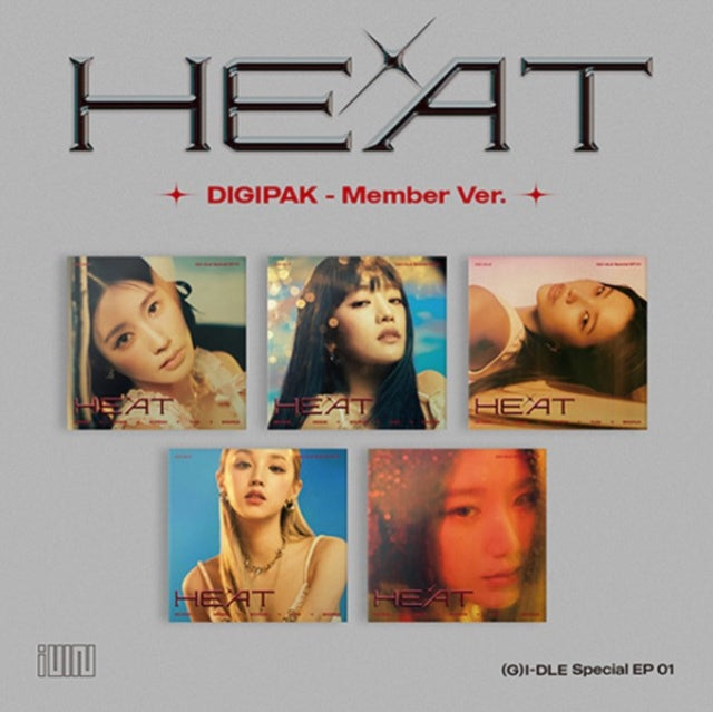 (G)I-Dle - Heat (Digipak - Member Ver.) (Special Album) - CD