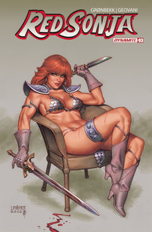 Red Sonja 2023 #3 G 1:10 Joseph Michael Linsner Original Variant (09/20/2023) Dynamite