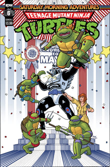 Teenage Mutant Ninja Turtles Tmnt Saturday Morning Adv 2023 #6 C Hymel Variant (10/25/2023) Idw
