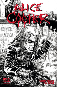 Alice Cooper #1 (Of 5) G 1:10 Andrew Mangum Line Art Variant (10/04/2023) Dynamite