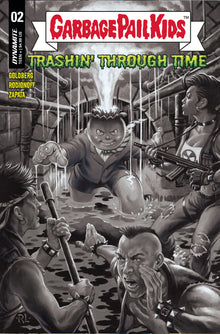 Garbage Pail Kids Through Time #2 F 1:10 Lago B&W Variant (11/08/2023) Dynamite