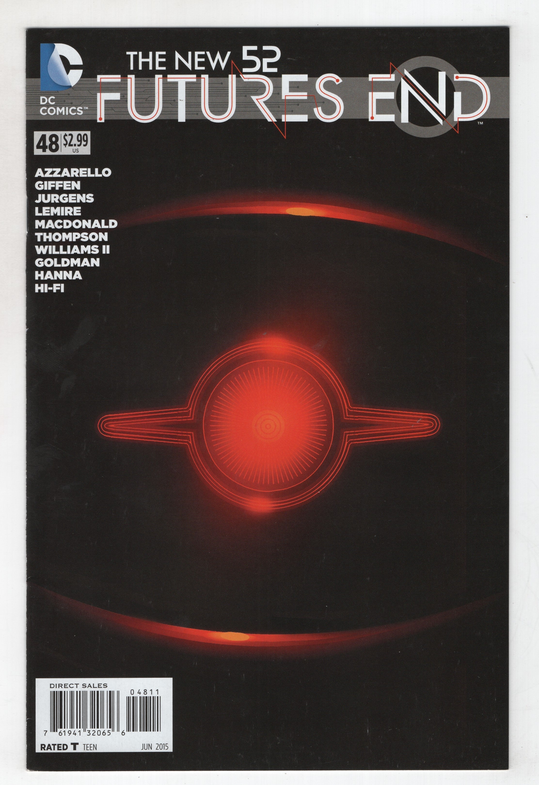 New 52 Futures End 48 DC 2015 NM Ryan Sook Batman Beyond