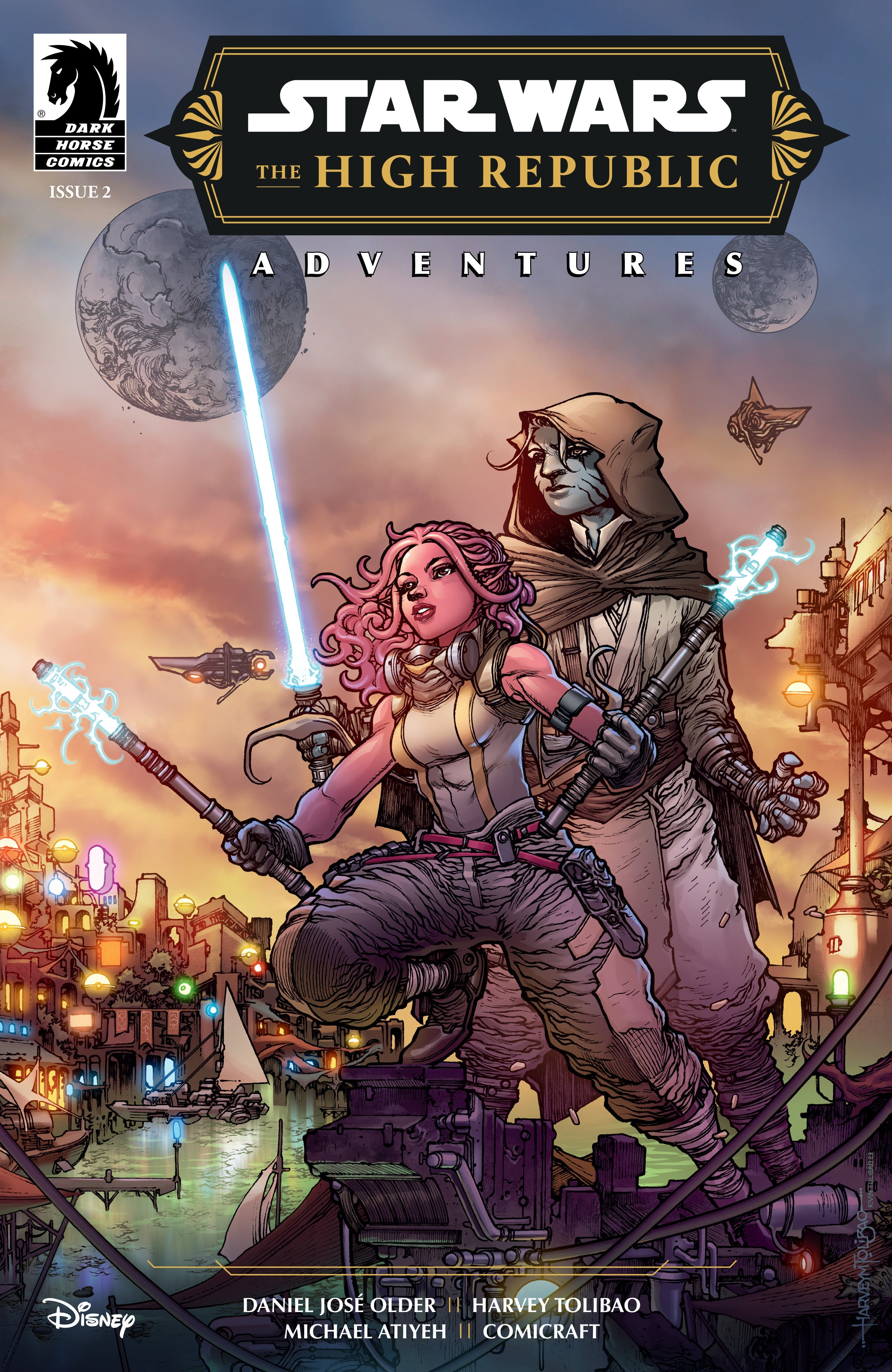 Star Wars High Republic Adventures Phase Iii #2 A Toliba (01/24/2024) Dark Horse