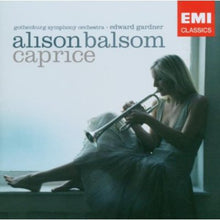 the album cover for Alison Balsom - Caprice