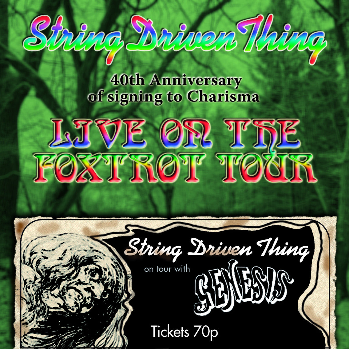 String Driven Thing - Live on the Foxtrot Tour (40th Anniversary) [CD]