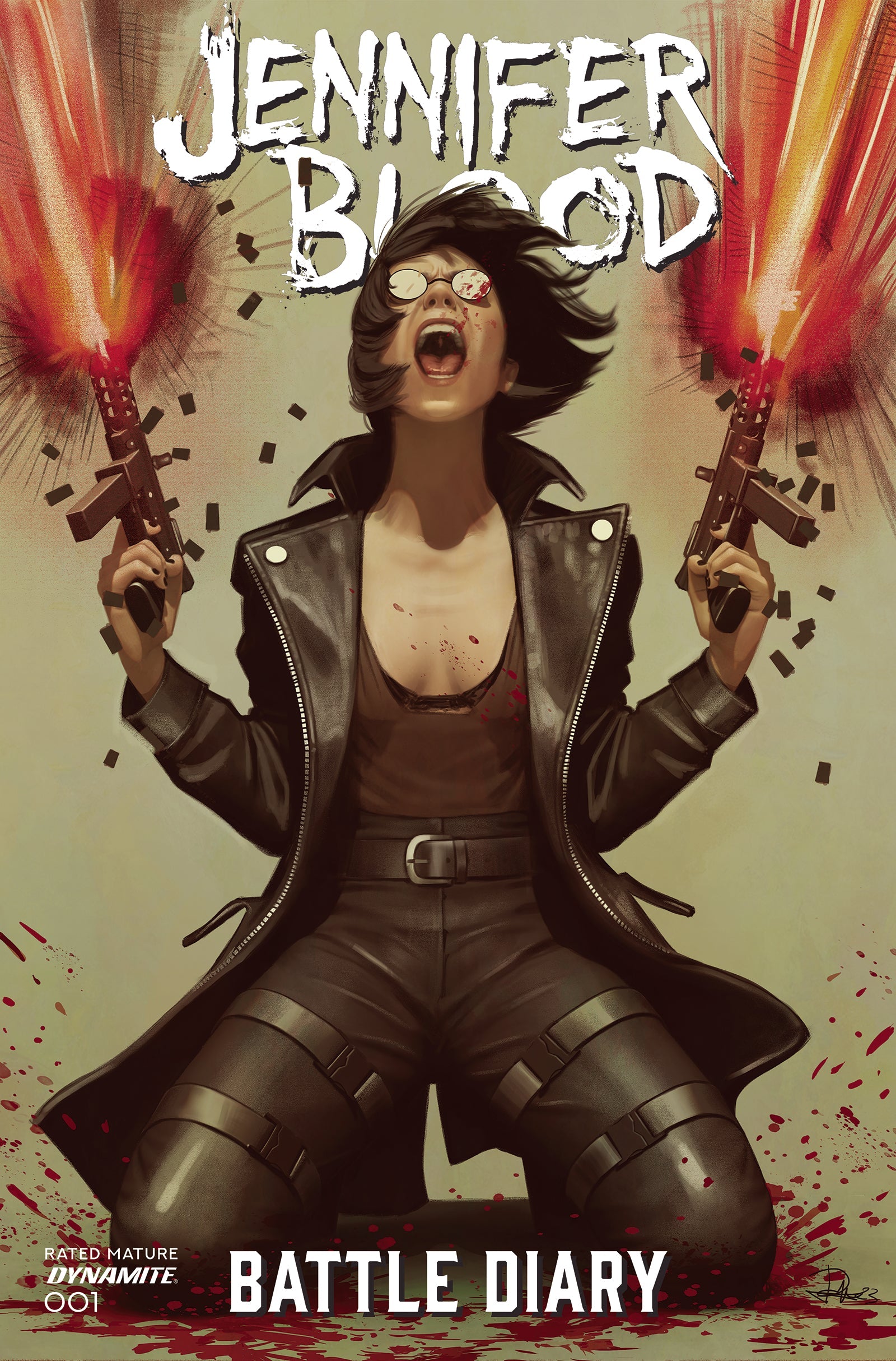 Jennifer Blood Battle Diary #1 C Rebeca Puebla Variant (11/29/2023) Dynamite