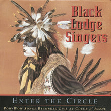 the album cover for Black Lodge Singers - Pow-wow Songs Recorded Live