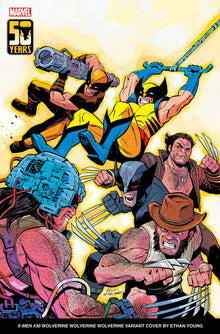 X-Men #30 B Ethan Young Wolverine Homage Variant [Fhx] (01/17/2024) Marvel