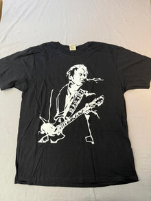Neil Young T-shirt 2008 Tour North American Black Tee - L