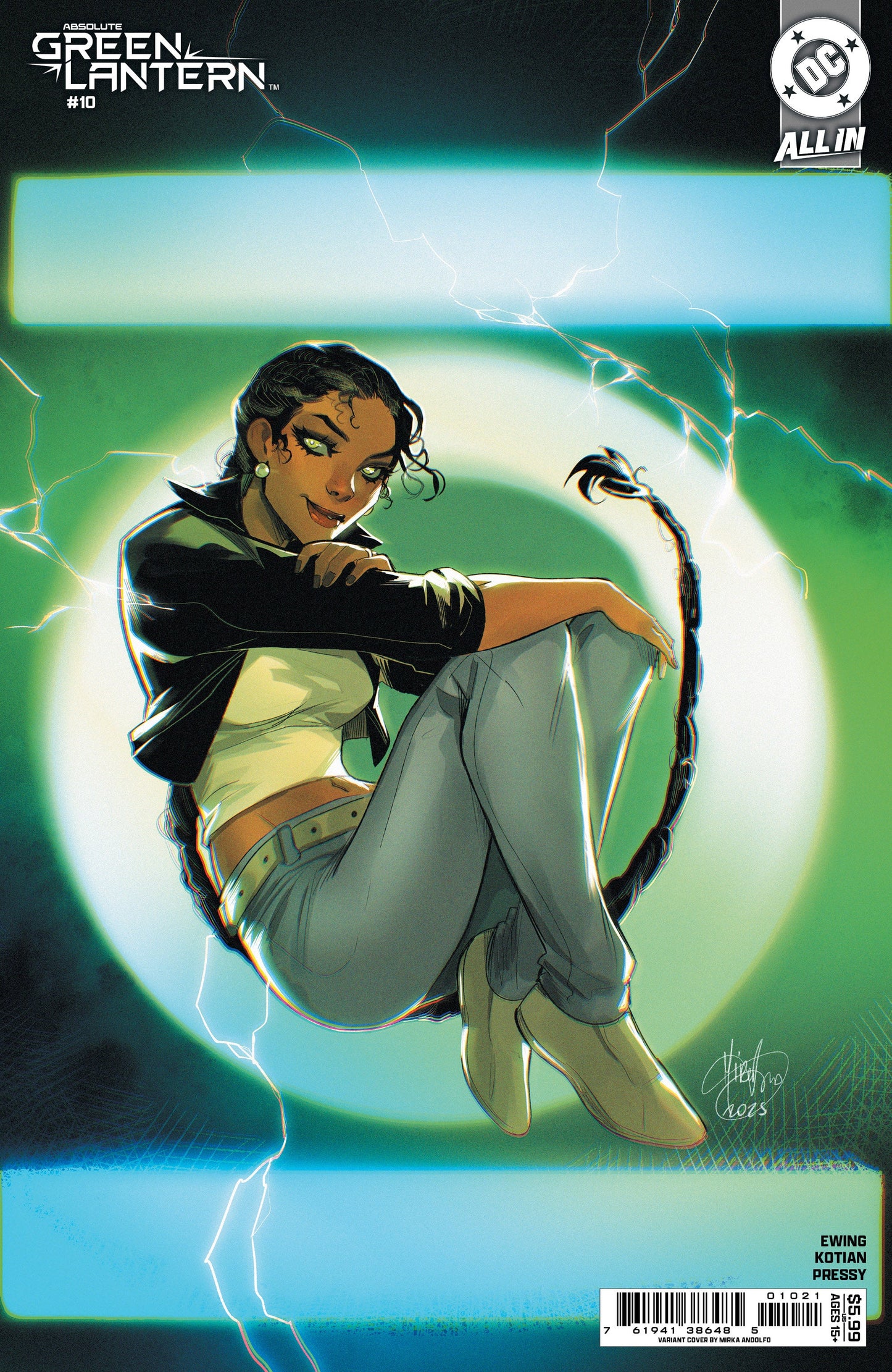 Absolute Green Lantern #10 B Mirka Andolfo Variant (01/07/2026) Dc