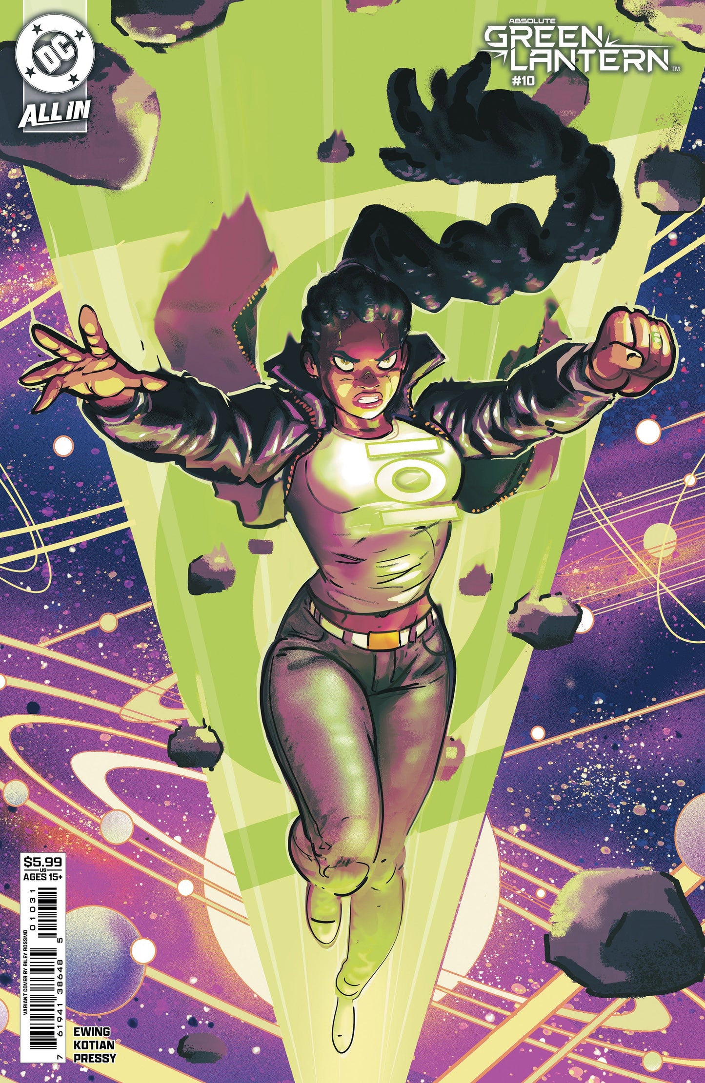 Absolute Green Lantern #10 C Riley Rossmo Variant (01/07/2026) Dc