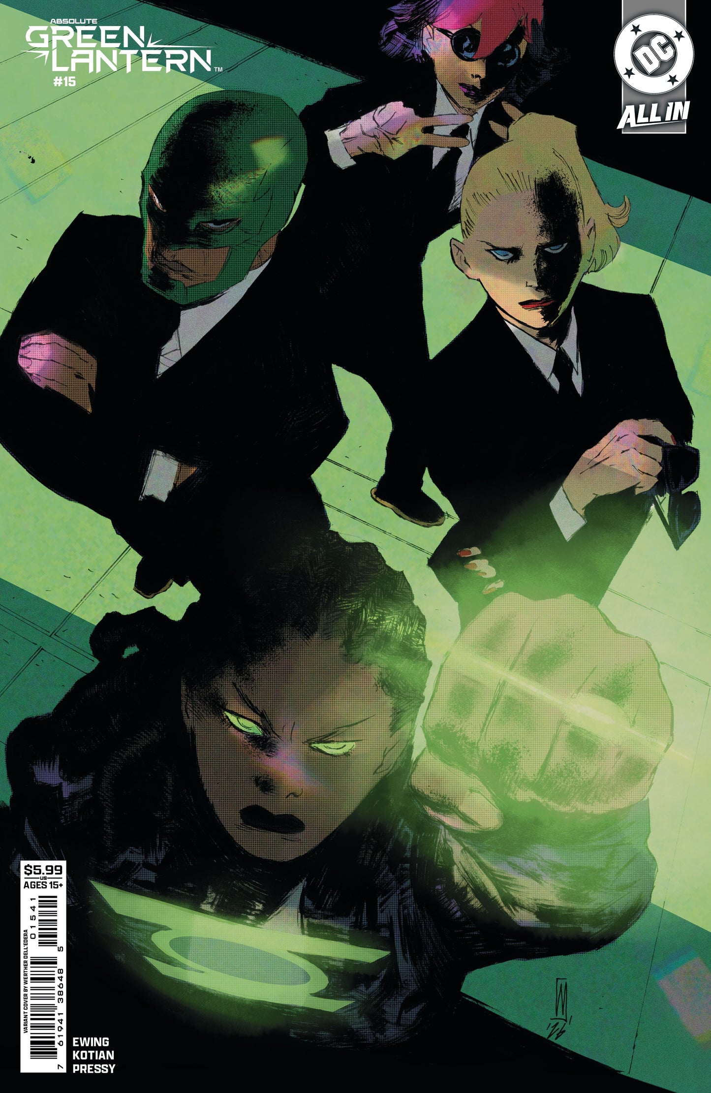 Absolute Green Lantern #15 D Werther Dell Edera Variant (06/03/2026) Dc