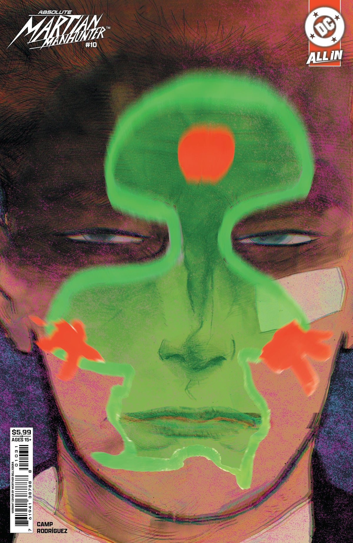 Absolute Martian Manhunter #10 C Werther Dell Edera Variant (03/25/2026) Dc