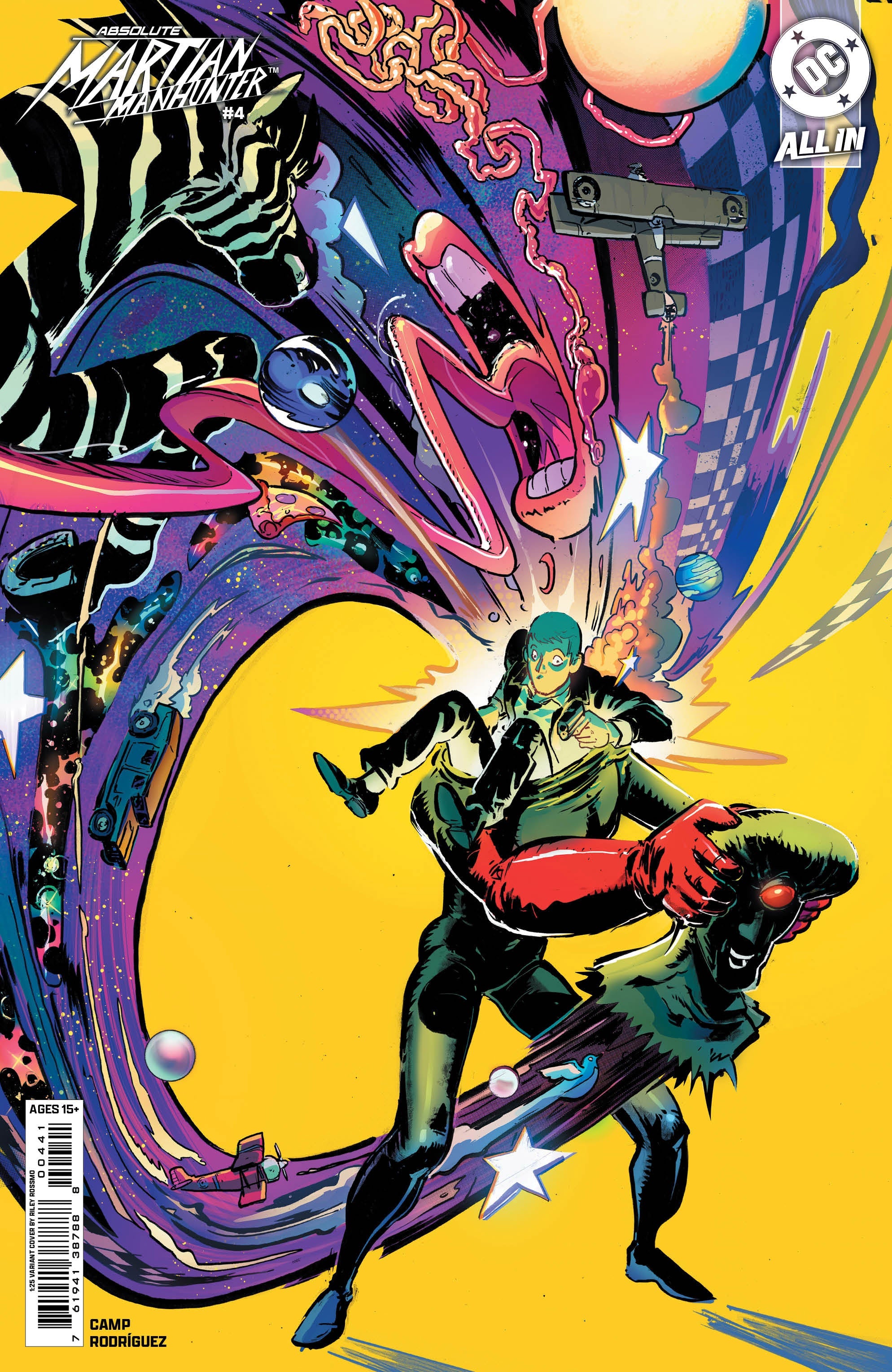 Absolute Martian Manhunter #4 (Of 6) D 1:25 Riley Rossmo Variant (06/25/2025) Dc