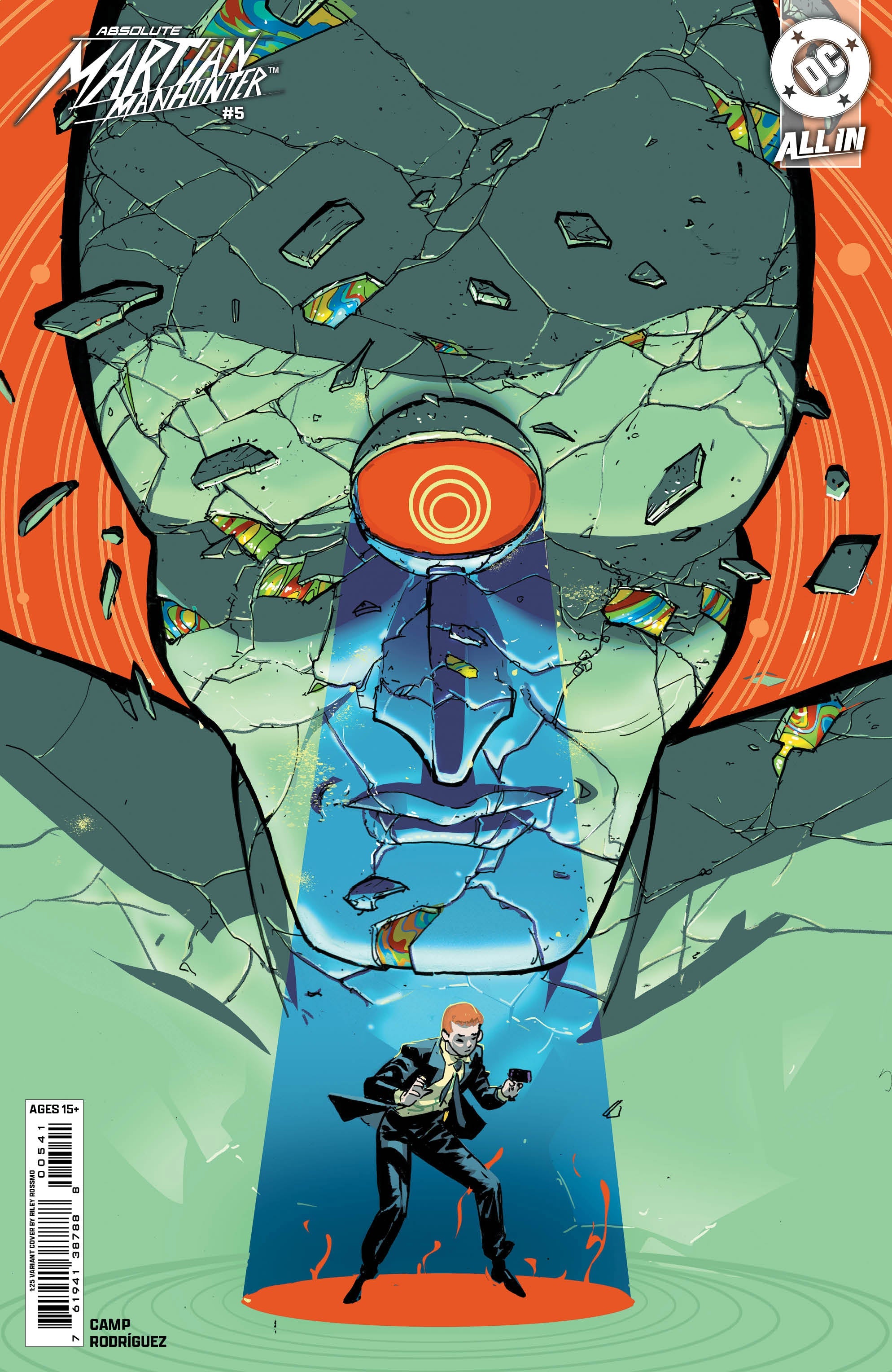 Absolute Martian Manhunter #5 (Of 6) D 1:25 Riley Rossmo Variant (07/23/2025) Dc